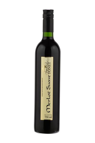 Vinho Tinto Fino Suave Merlot 750 Ml