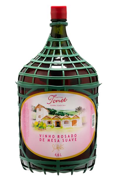 Vinho Mesa Rosado Suave 4,6lts